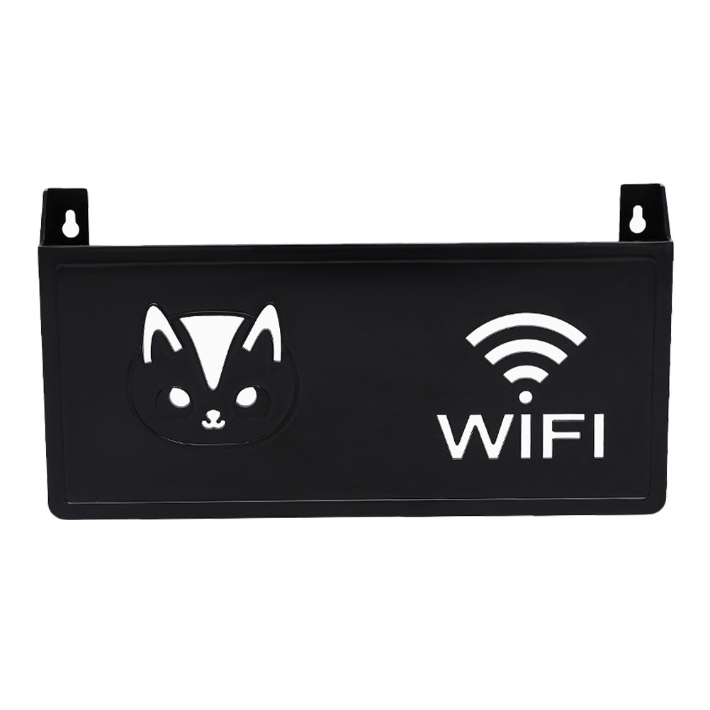 Cable Box Organizer - Wall Router Storage Box Decorative WiFi