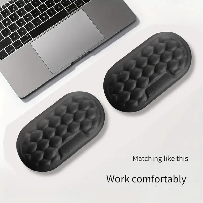 Desk Setup Ergonomics - Memory Foam Ergonomic Wrist Support Cushion