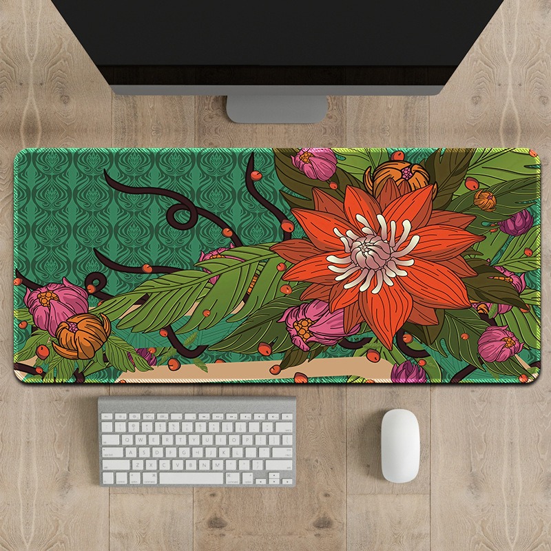 Abstract Pink Orange Blob Desk - Y2K Desk Setup 评论和价格