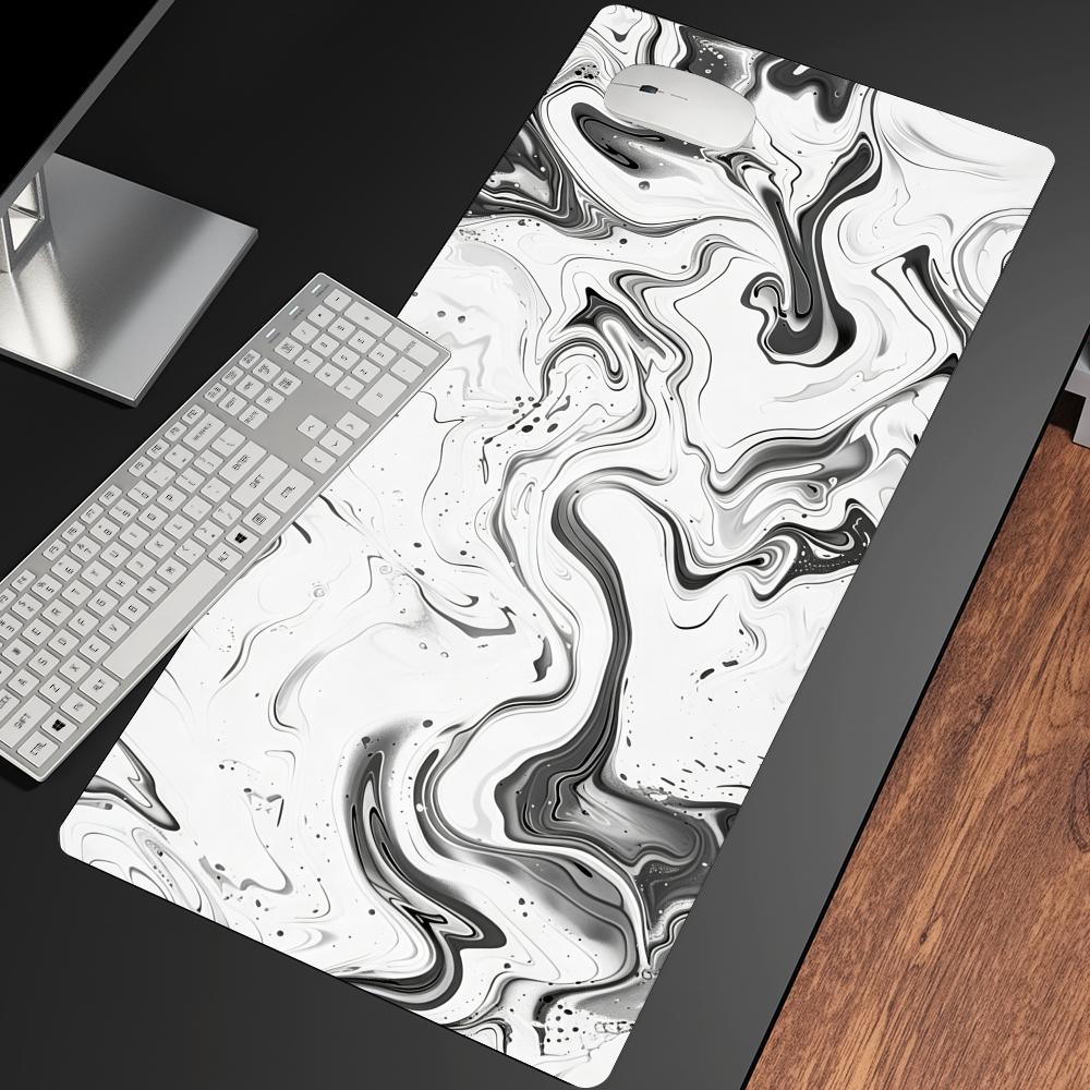Abstract Fluid Non Slip Rubber - Desk Setup Gaming And Work 评论和价格