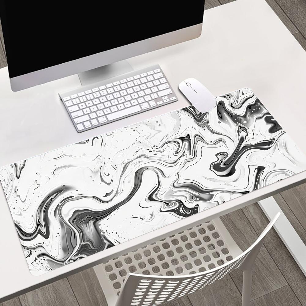 Abstract Fluid Non Slip Rubber - Desk Setup Gaming And Work 评论和价格