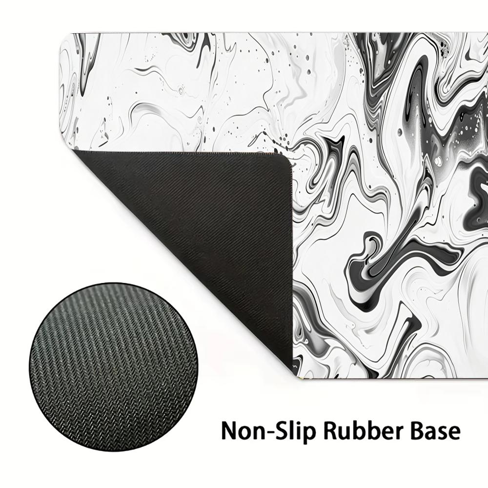 Abstract Fluid Non Slip Rubber - Desk Setup Gaming And Work 评论和价格