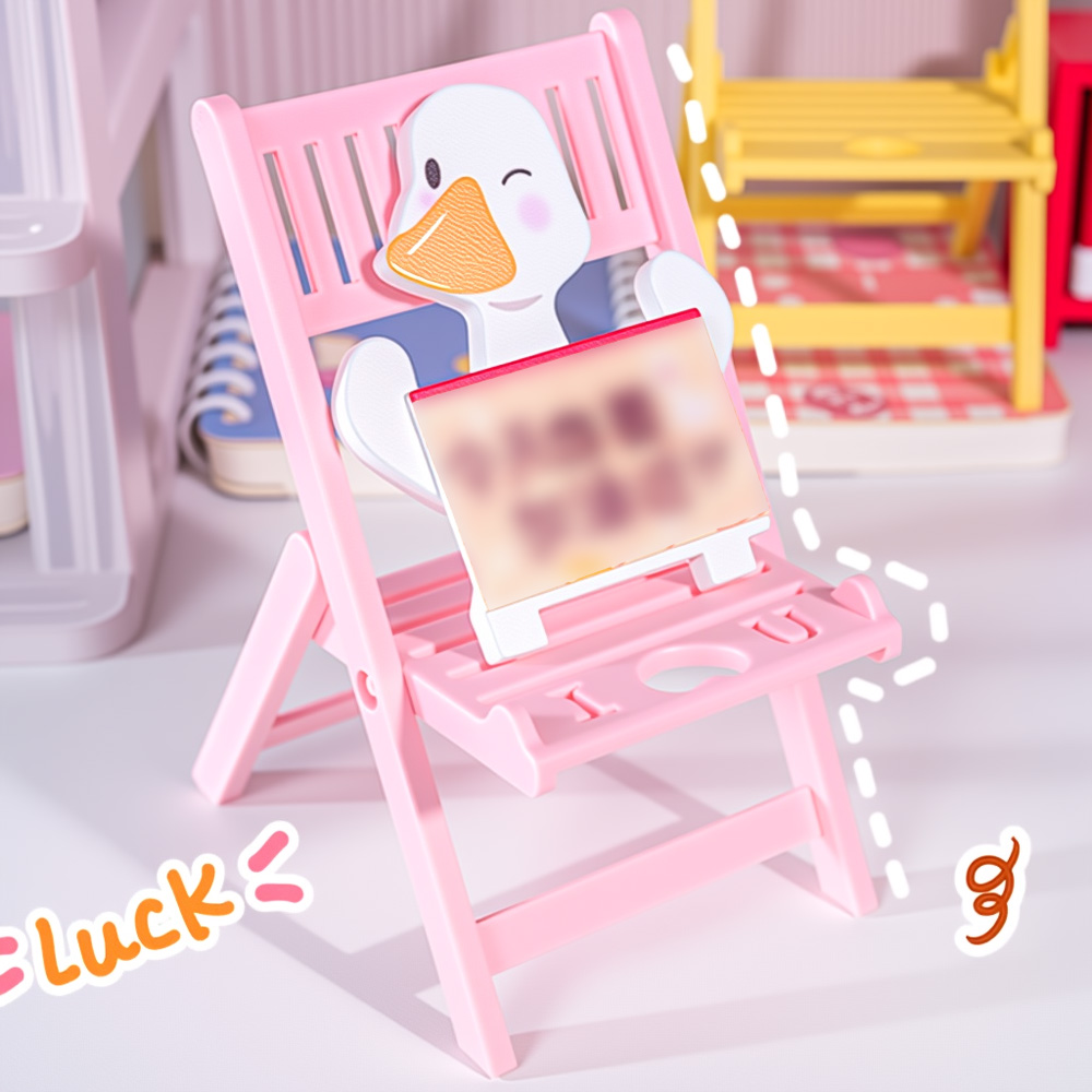 Mini Folding Chair Phone Stand - Desk View Setup 评论和价格
