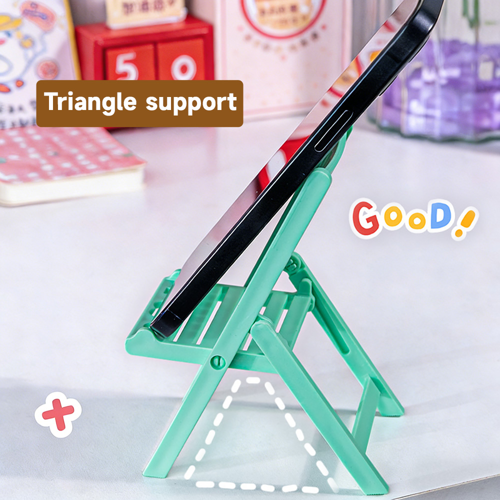 Mini Folding Chair Phone Stand - Desk View Setup 评论和价格
