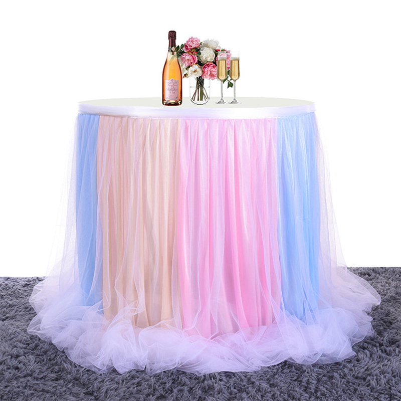 Purple table skirt is suitable - Desk Setup Girl 评论和价格