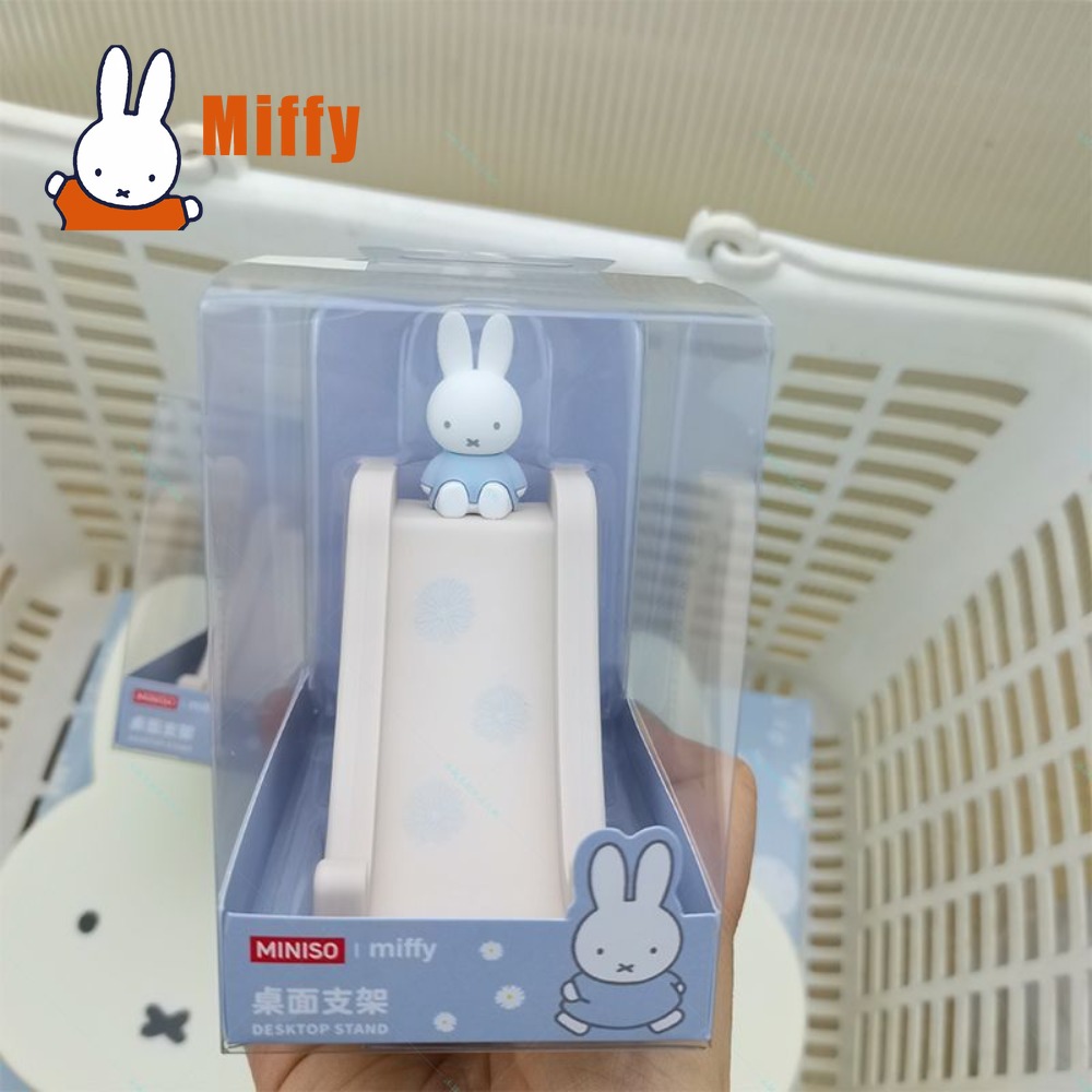 Kawaii Miffy Slide Phone Stand - Desk Setup Cute 评论和价格