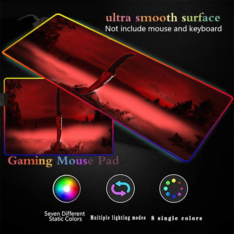 Mousemat Xxl Rubber Mat Knife  - Desk Setup Gaming And Work 评论和价格