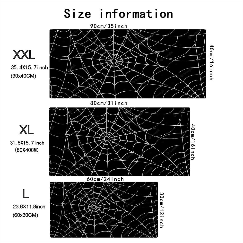 Spooky Dark Spider Web Gothic  - Desk Setup Gaming And Work 评论和价格