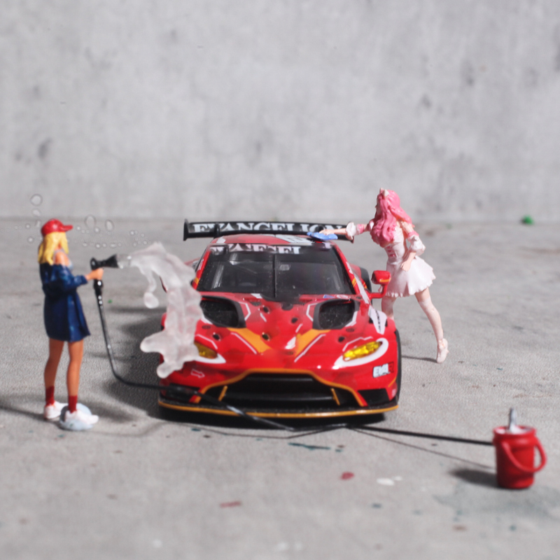 Mini Car Wash and Repair Girl  - Desk Setup Girl 评论和价格