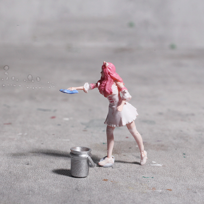 Mini Car Wash and Repair Girl  - Desk Setup Girl 评论和价格
