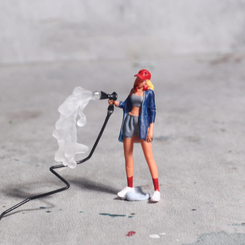 Mini Car Wash and Repair Girl  - Desk Setup Girl 评论和价格