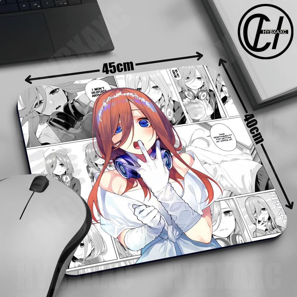 1PC Mousepad Miku Nakano Anime - Desk Setup Girl 评论和价格