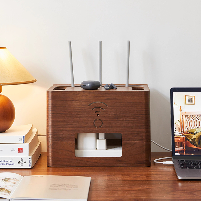 Upscale WiFi Router Storage Bo - Cable Box Organizer 评论和价格
