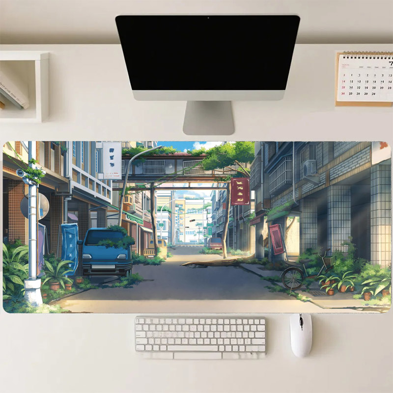 Large Gaming Mouse Pad Non-Sli - Desk View Setup 评论和价格