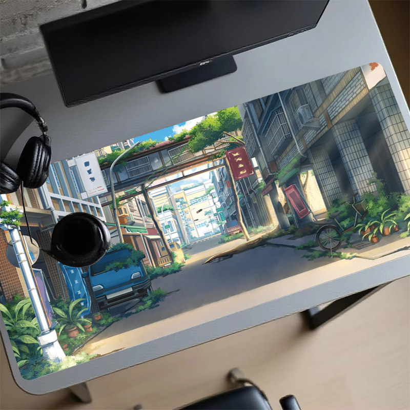 Large Gaming Mouse Pad Non-Sli - Desk View Setup 评论和价格