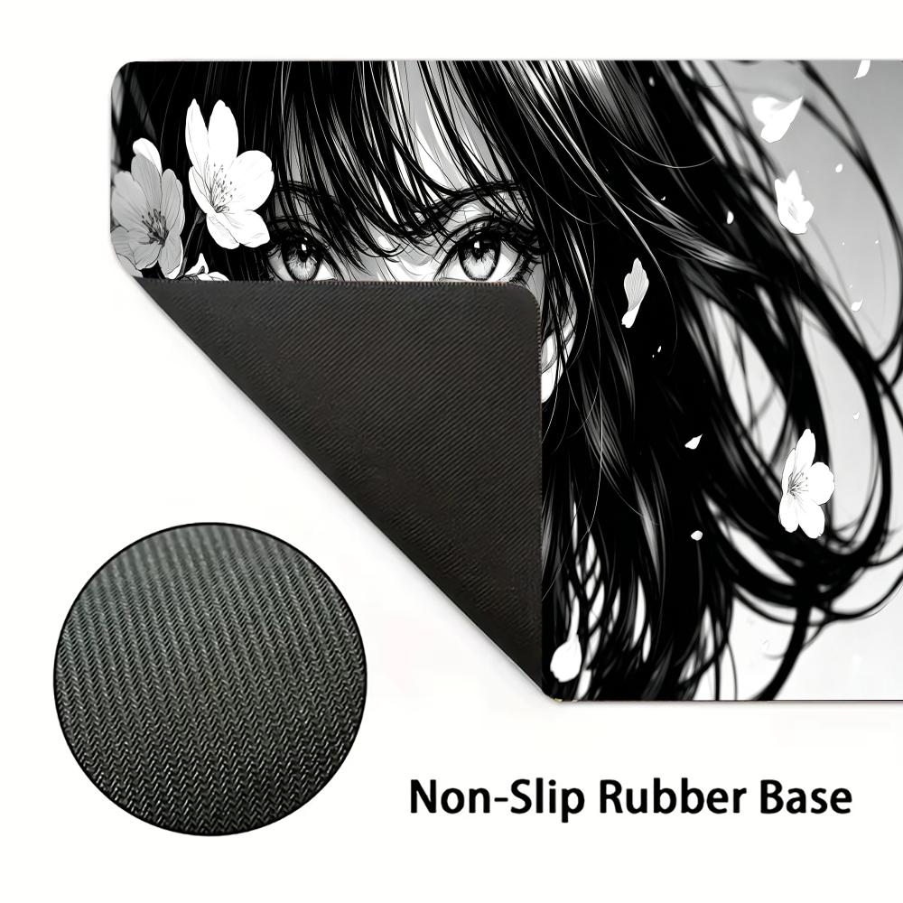 Sakura Girl Extra Large Fabric - Desk Setup Gaming And Work 评论和价格