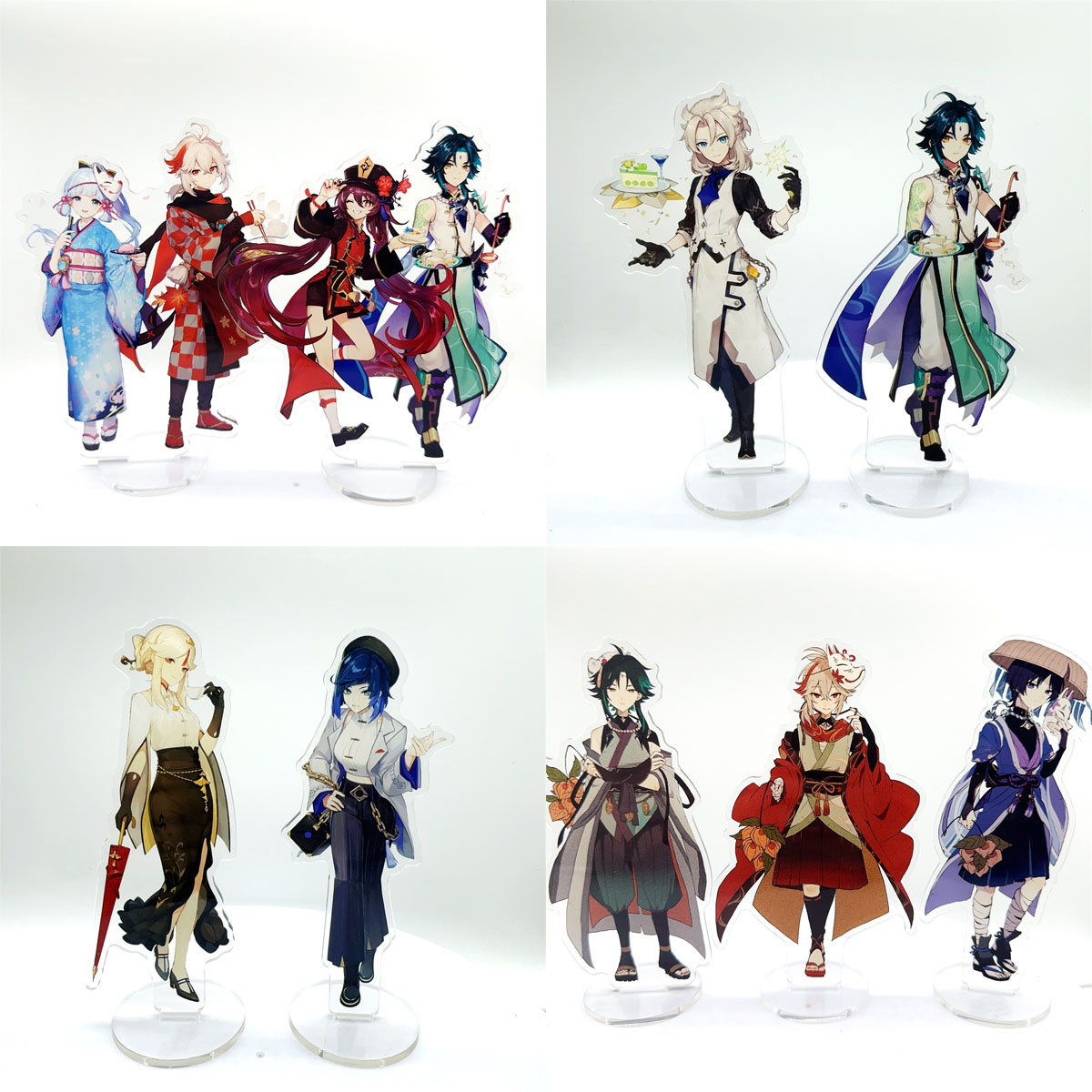 Genshin Impact Anime Figure Ac - Desk Setup Cute 评论和价格