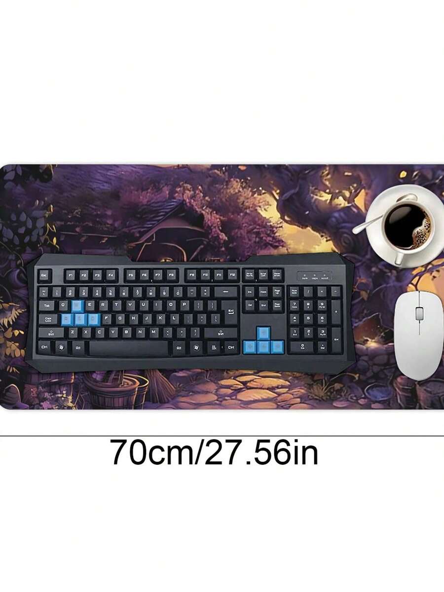 Large Gaming Mouse Pad With Fa - Desk Setup Gaming And Work 评论和价格