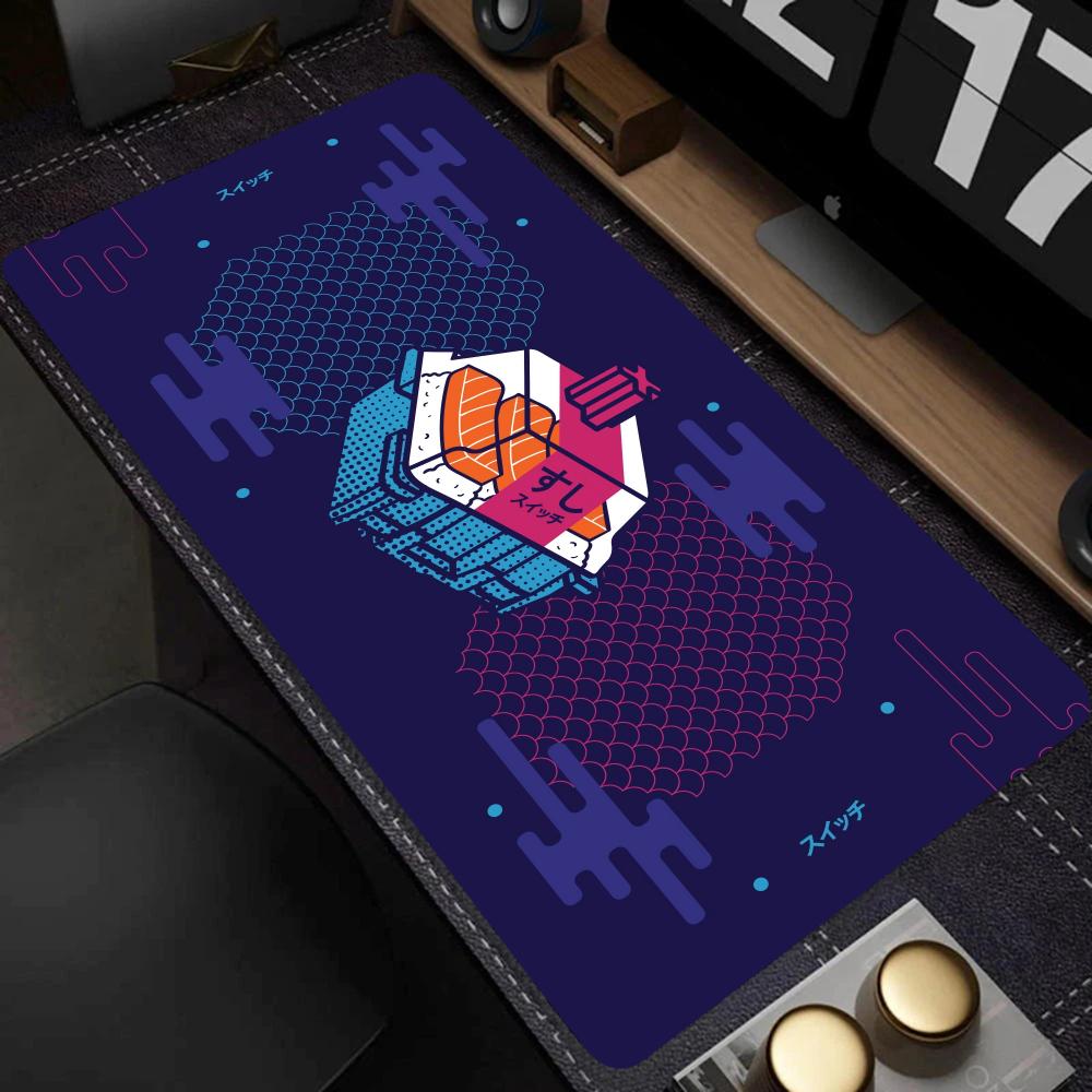 Tech Abstract Pattern Large Mo - Desk Setup Gaming And Work 评论和价格