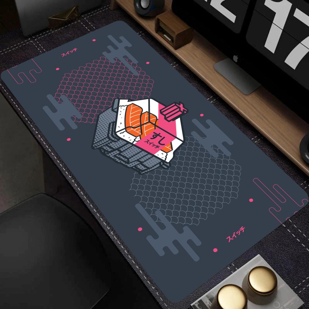 Tech Abstract Pattern Large Mo - Desk Setup Gaming And Work 评论和价格