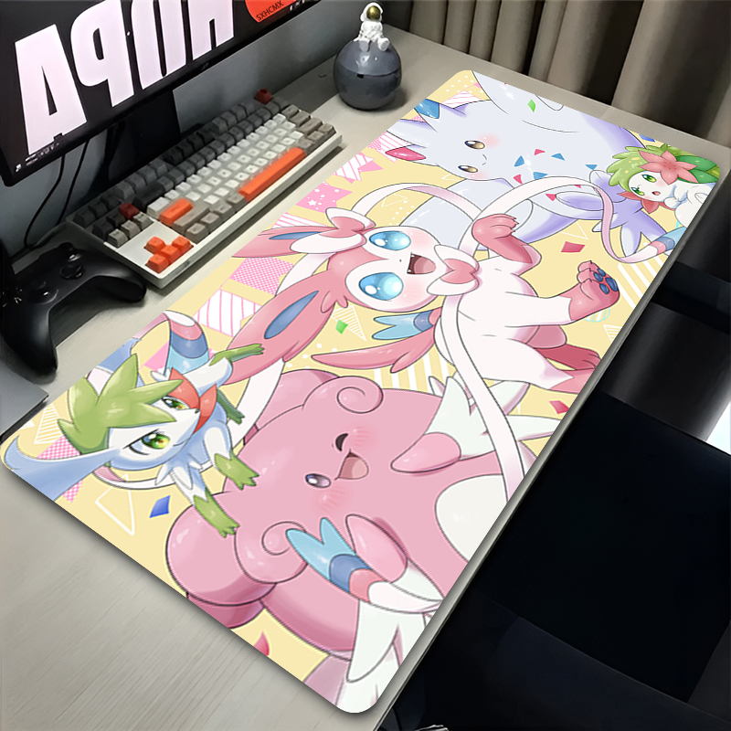 Large Pink Cute Mousepad XXL G - Desk Setup Cute 评论和价格
