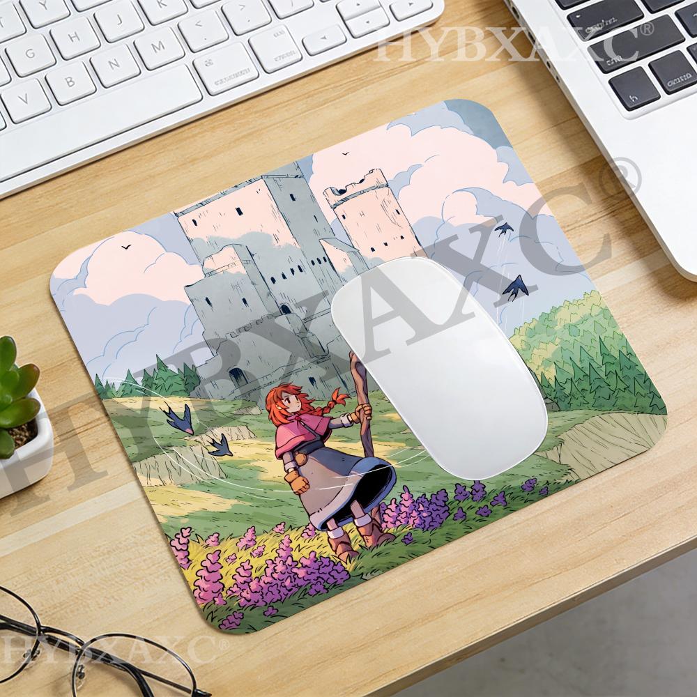 HYBXAXC Anime Castle Adventure - Desk Setup Gaming And Work 评论和价格