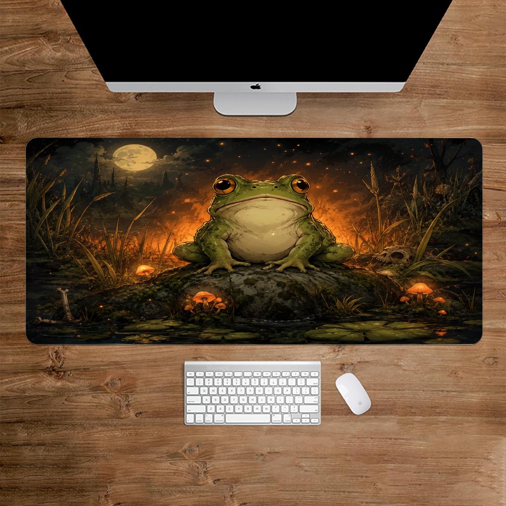 Enchanted Frog Mouse Pad Desk  - Desk Setup Gaming And Work 评论和价格
