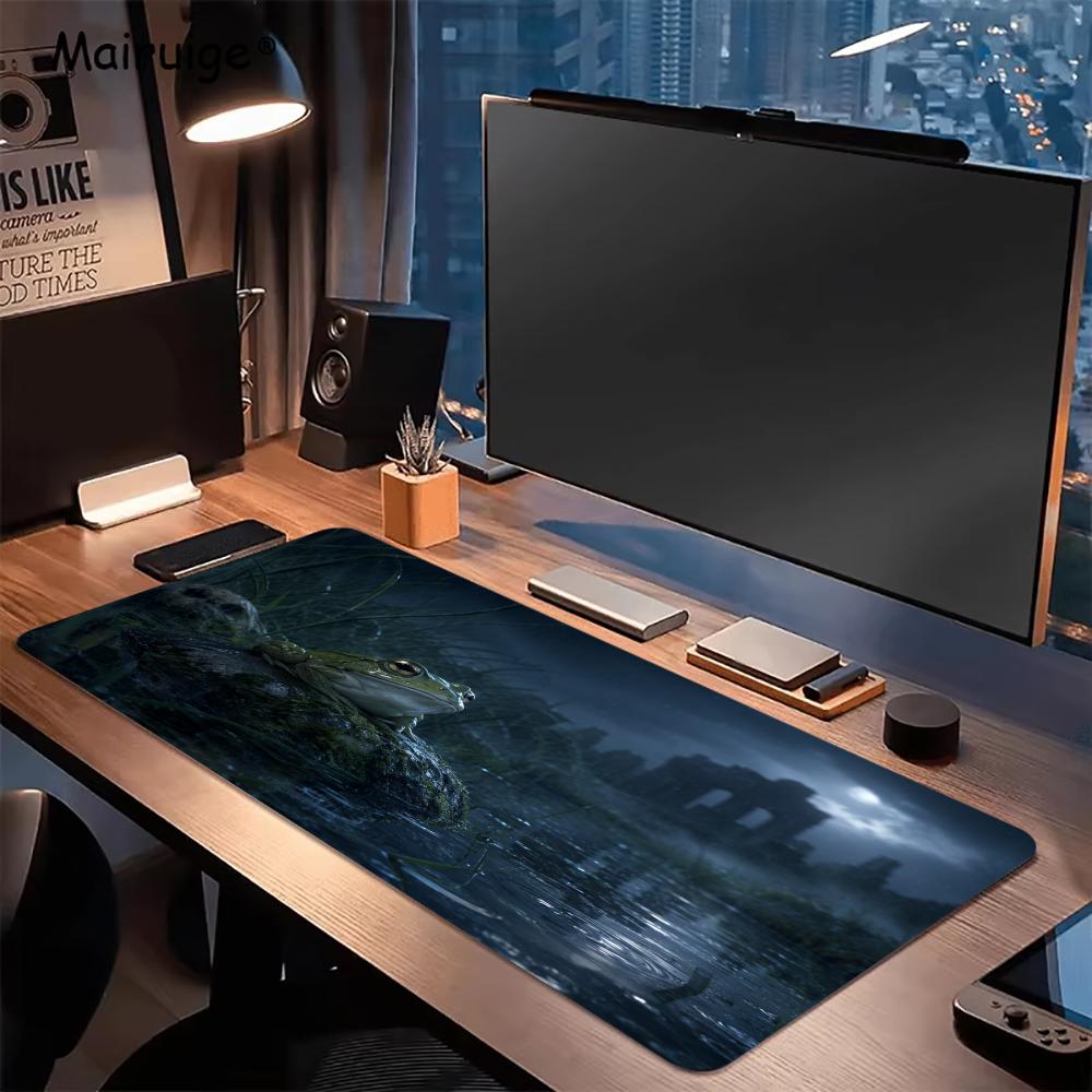 Enchanted Frog Mouse Pad Desk  - Desk Setup Gaming And Work 评论和价格