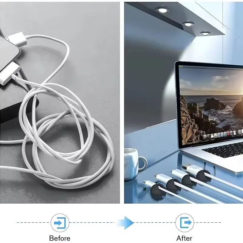 5/50Pcs Mini Cable Organizer S - Cable Box Organizer 评论和价格