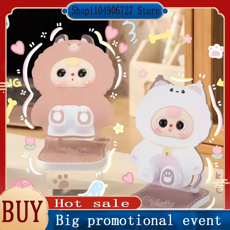 Baby Three Foldable Phone Stan - Desk Setup Cute 评论和价格
