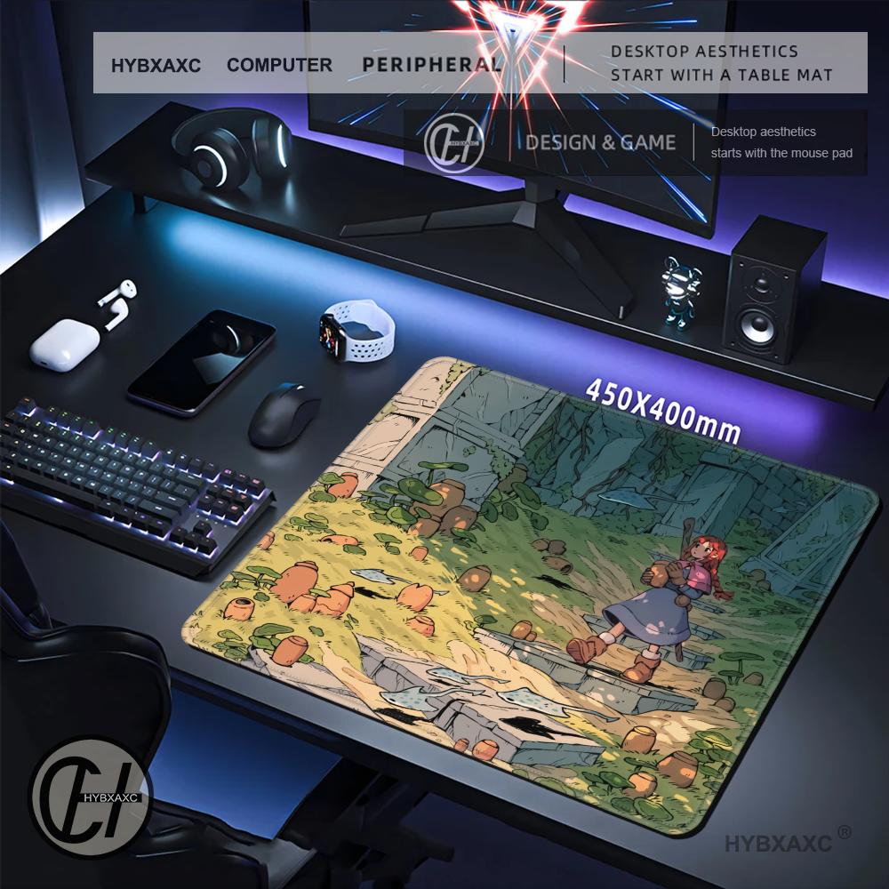 HYBXAXC Anime Adventure Girl R - Desk Setup Gaming And Work 评论和价格