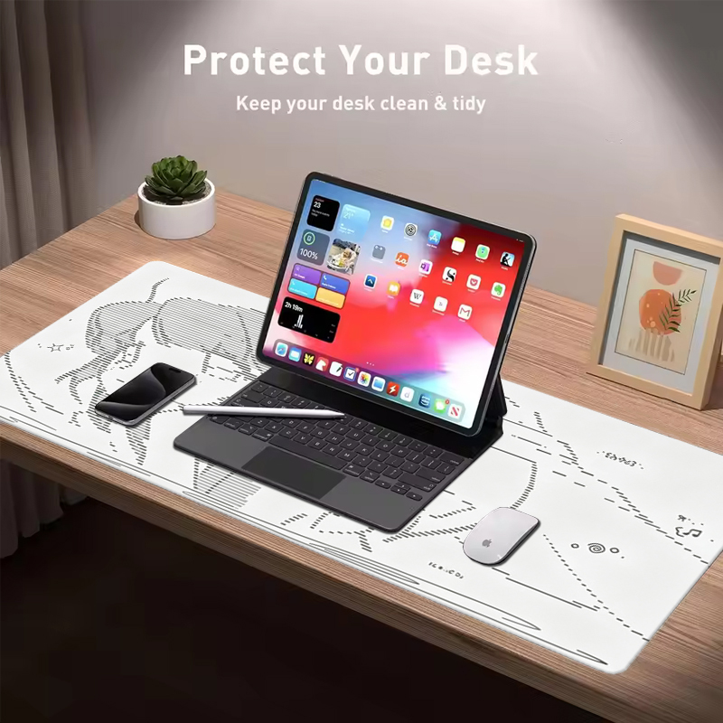 1Pcs Leather Mouse Pad Anime A - Desk Setup Cute 评论和价格